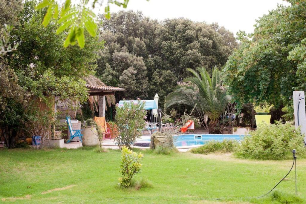 Big Relax Apartment With Swimming Pool And A Peaceful Garden In A Private Villa Sestu Exterior foto